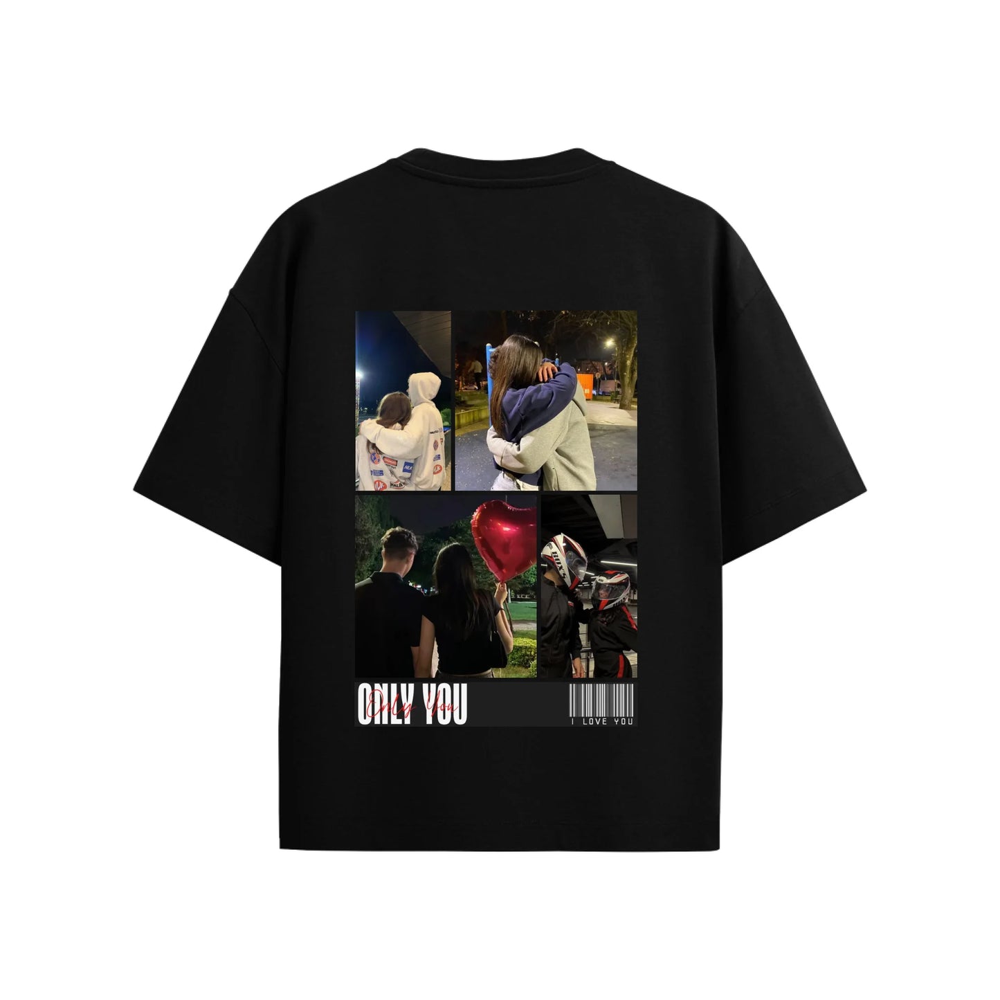 T-SHİRT ARKA SİYAH