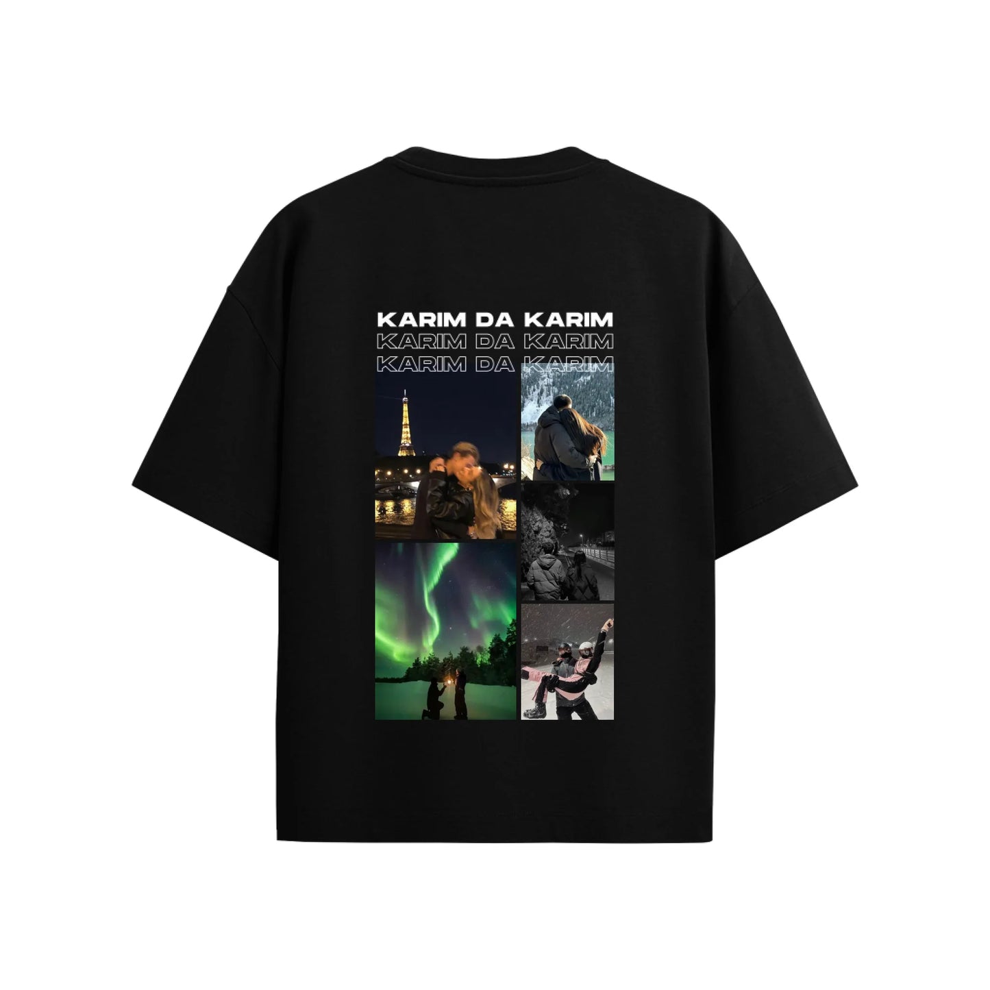 T-SHİRT ARKA SİYAH